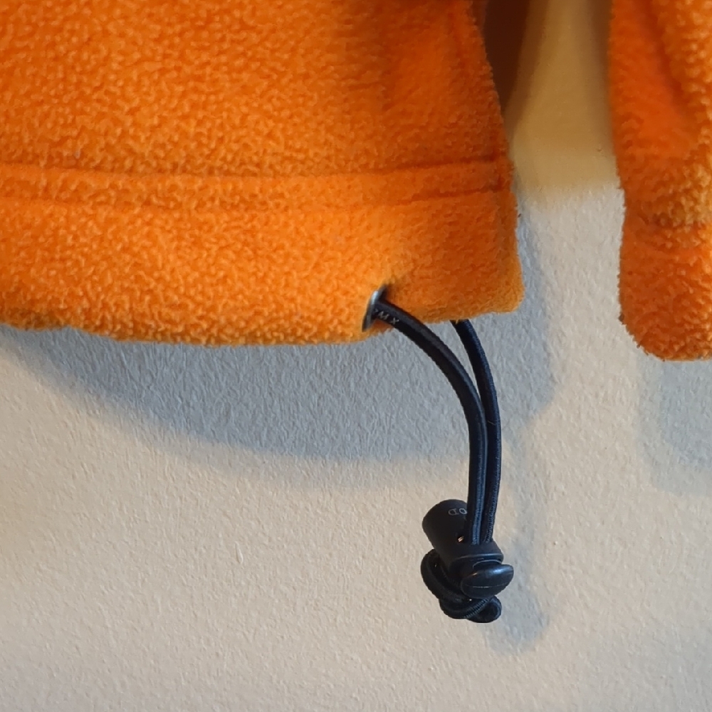 Izod Men's Orange Zip-Up Jacket - Picture 4 of 5